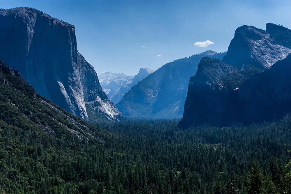 Yosemite Valley with a View of Half Dome